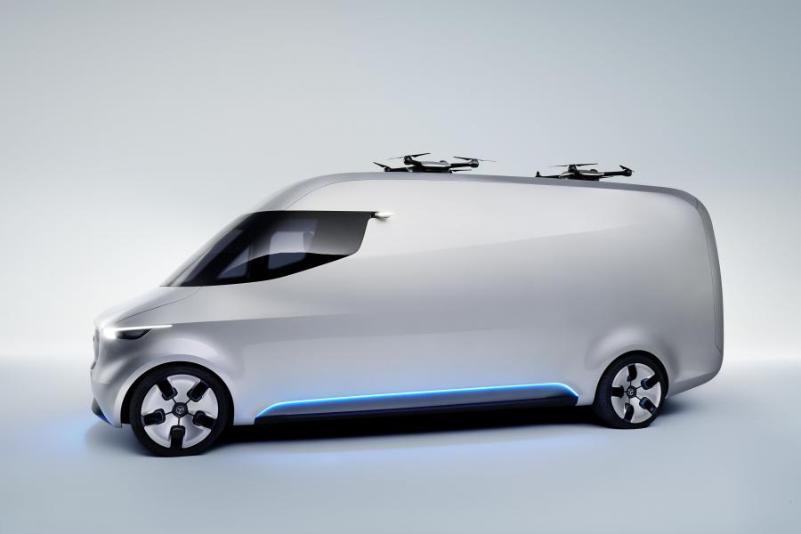  Mercedes-Benz Vision Van 2016 года  (фото 6 из 19)
